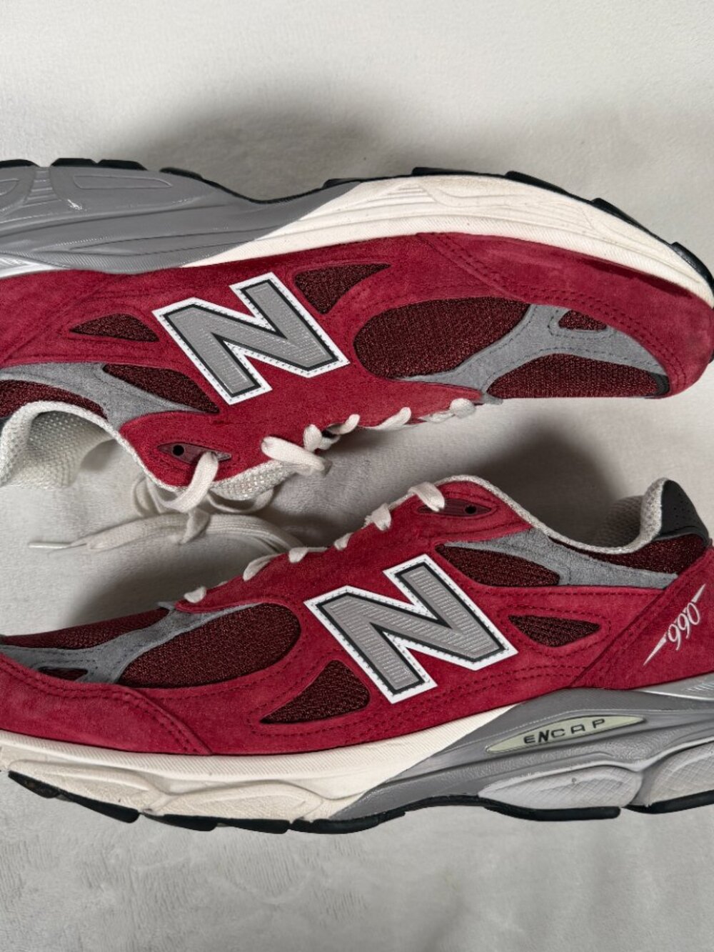 New Balance 990v3 Teddy Santis Athletic Shoes Men Size 11.5 Marblehead M990TF3 - Picture 13 of 13